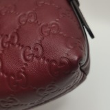 Gucci Emblem Chain Shoulder Bag Guccissima Leather Small — thumbnail 10