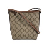 Gucci GG Emblem Bucket Bag GG Coated Canvas Nano — thumbnail 1