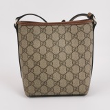 Gucci GG Emblem Bucket Bag GG Coated Canvas Nano — thumbnail 3