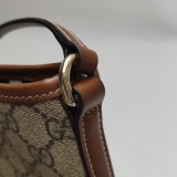 Gucci GG Emblem Bucket Bag GG Coated Canvas Nano — thumbnail 9