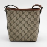 Gucci GG Emblem Bucket Bag GG Coated Canvas Nano — thumbnail 3