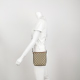 Gucci GG Emblem Bucket Bag GG Coated Canvas Nano — thumbnail 2