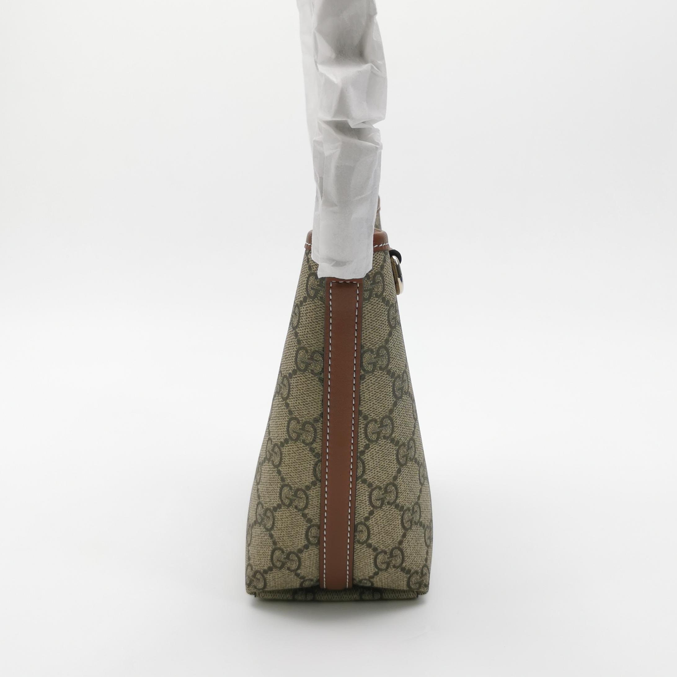 Gucci GG Emblem Bucket Bag GG Coated Canvas Nano — photo 5 of 12