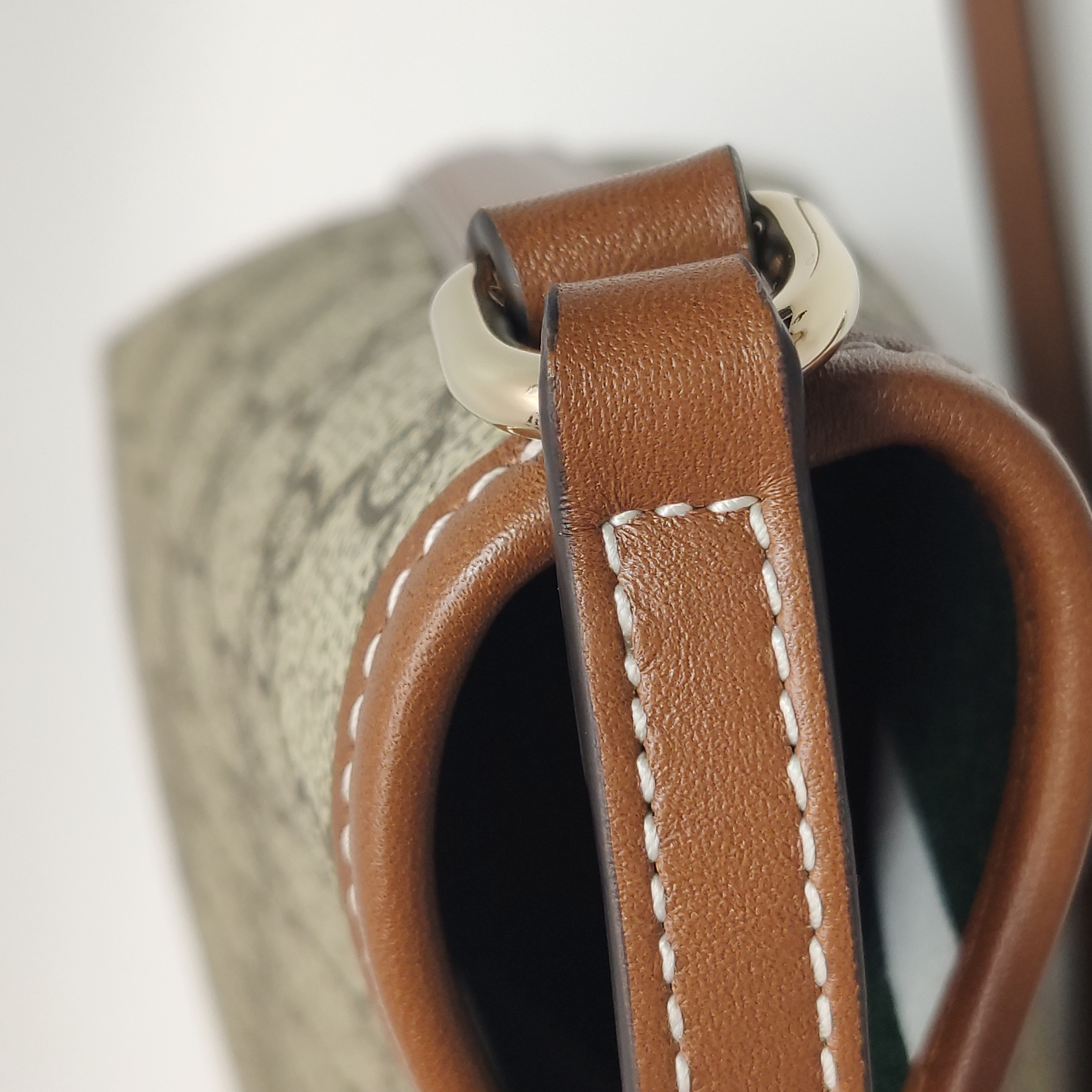Gucci GG Emblem Bucket Bag GG Coated Canvas Nano — photo 9 of 12