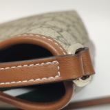 Gucci GG Emblem Bucket Bag GG Coated Canvas Nano — thumbnail 9