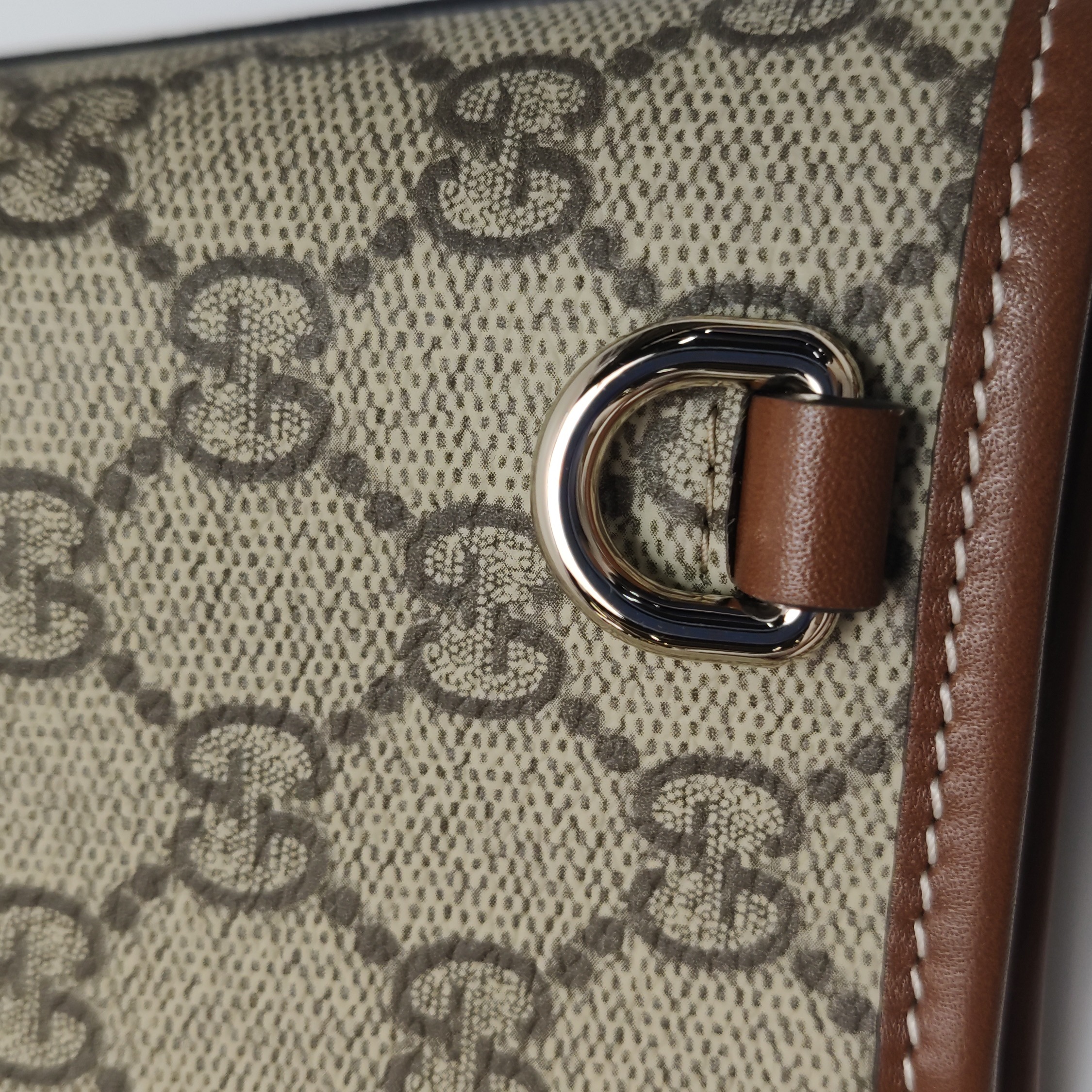 Gucci GG Emblem Bucket Bag GG Coated Canvas Nano — photo 11 of 12