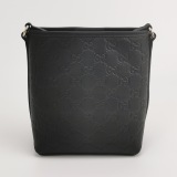 Gucci GG Emblem Bucket Bag GG Debossed Leather Nano — thumbnail 3