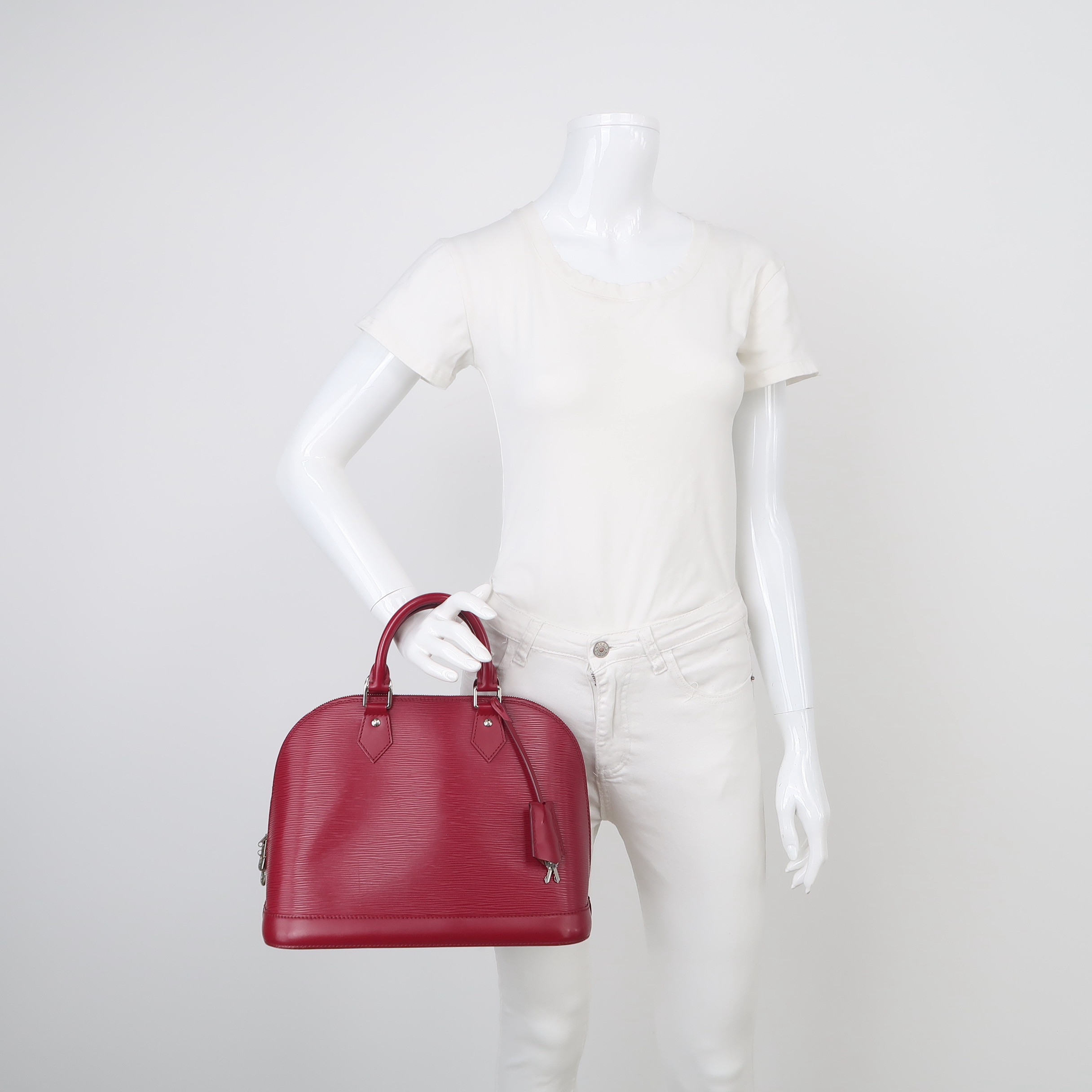 Louis Vuitton(LV) Alma Handbag Epi Leather PM — alternate view