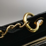 Chanel Grand Shopping Tote Quilted Caviar — thumbnail 11