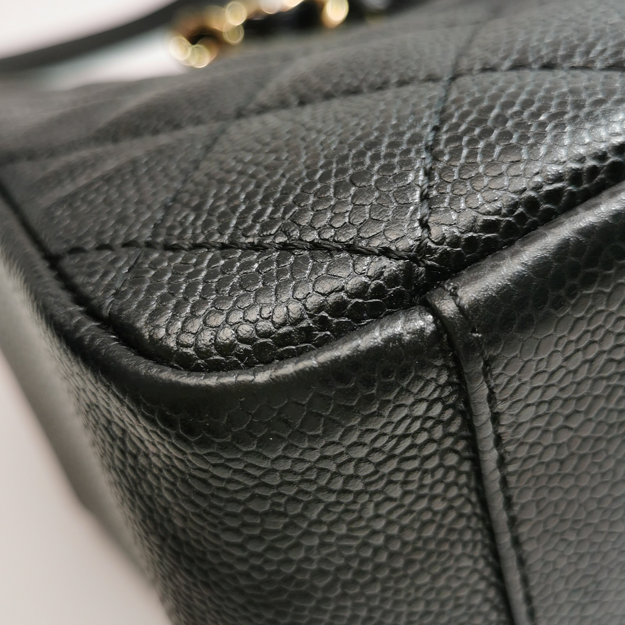 Chanel Grand Shopping Tote Quilted Caviar — photo 19 of 19