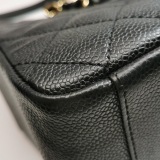 Chanel Grand Shopping Tote Quilted Caviar — thumbnail 19
