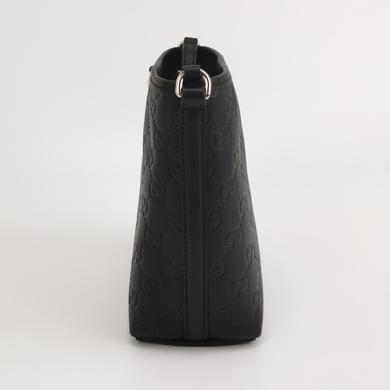 Gucci GG Emblem Bucket Bag GG Debossed Leather Nano — photo 5 of 13