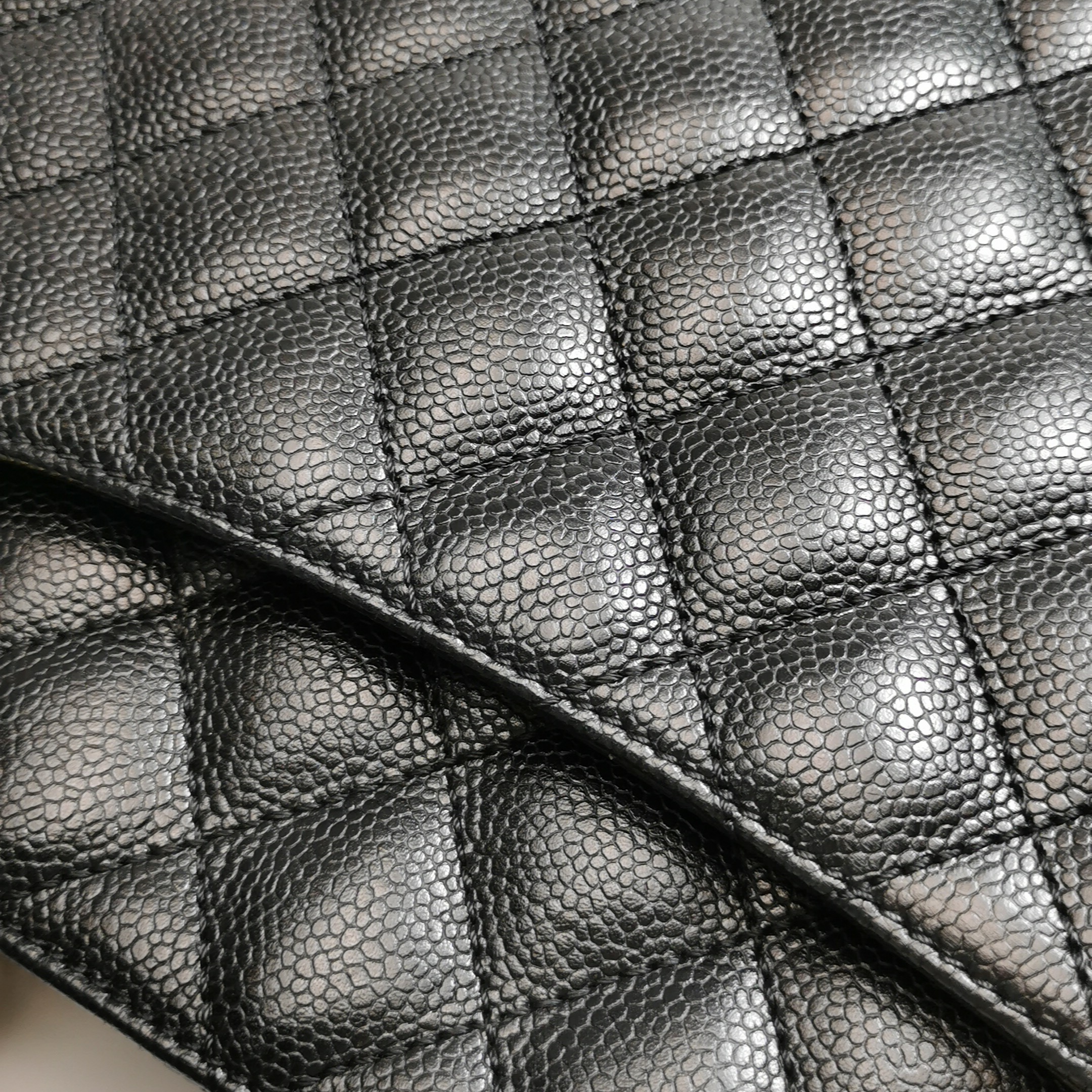 Chanel Grand Shopping Tote Quilted Caviar — photo 18 of 19