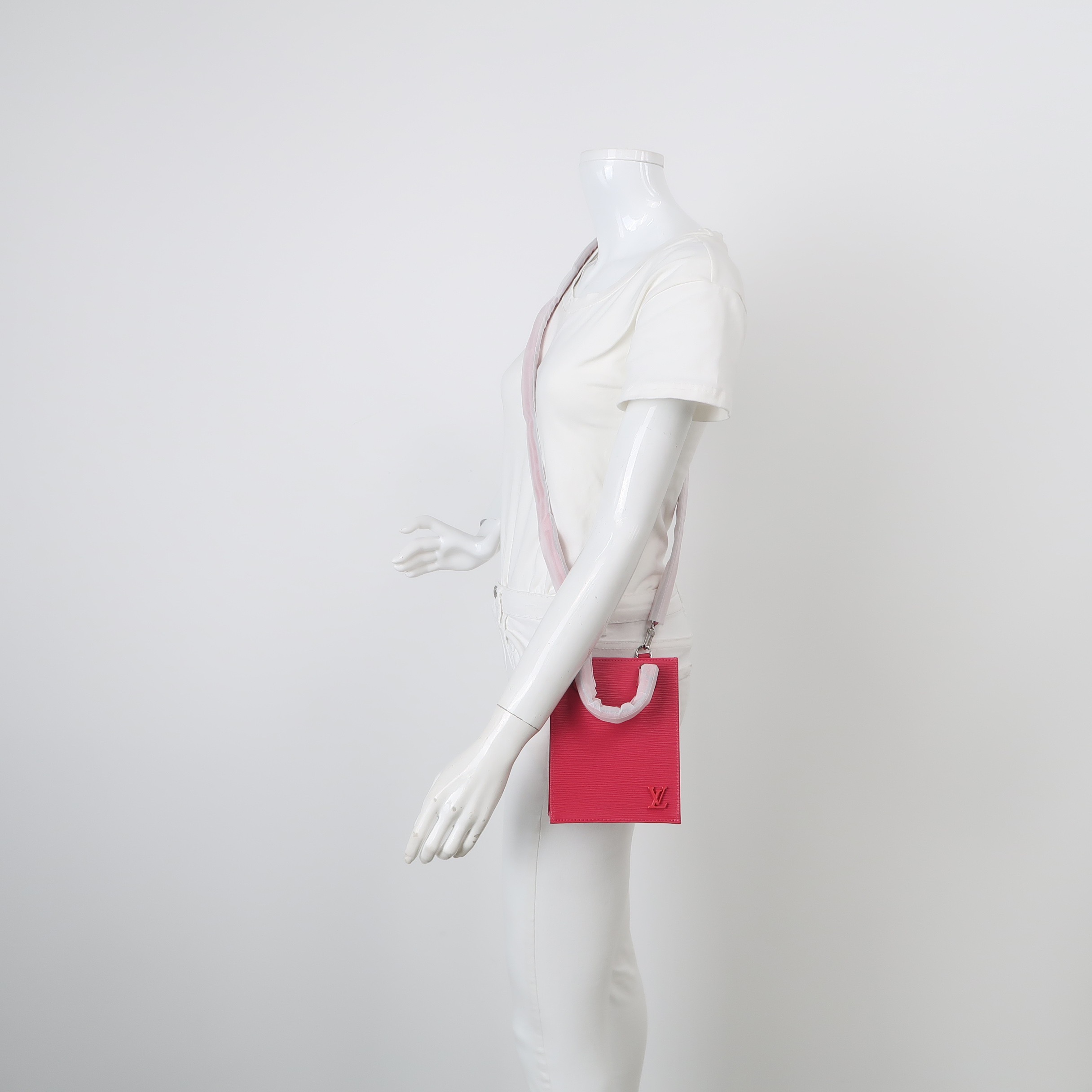 Louis Vuitton(LV) Petit Sac Plat Bag Epi Leather — alternate view