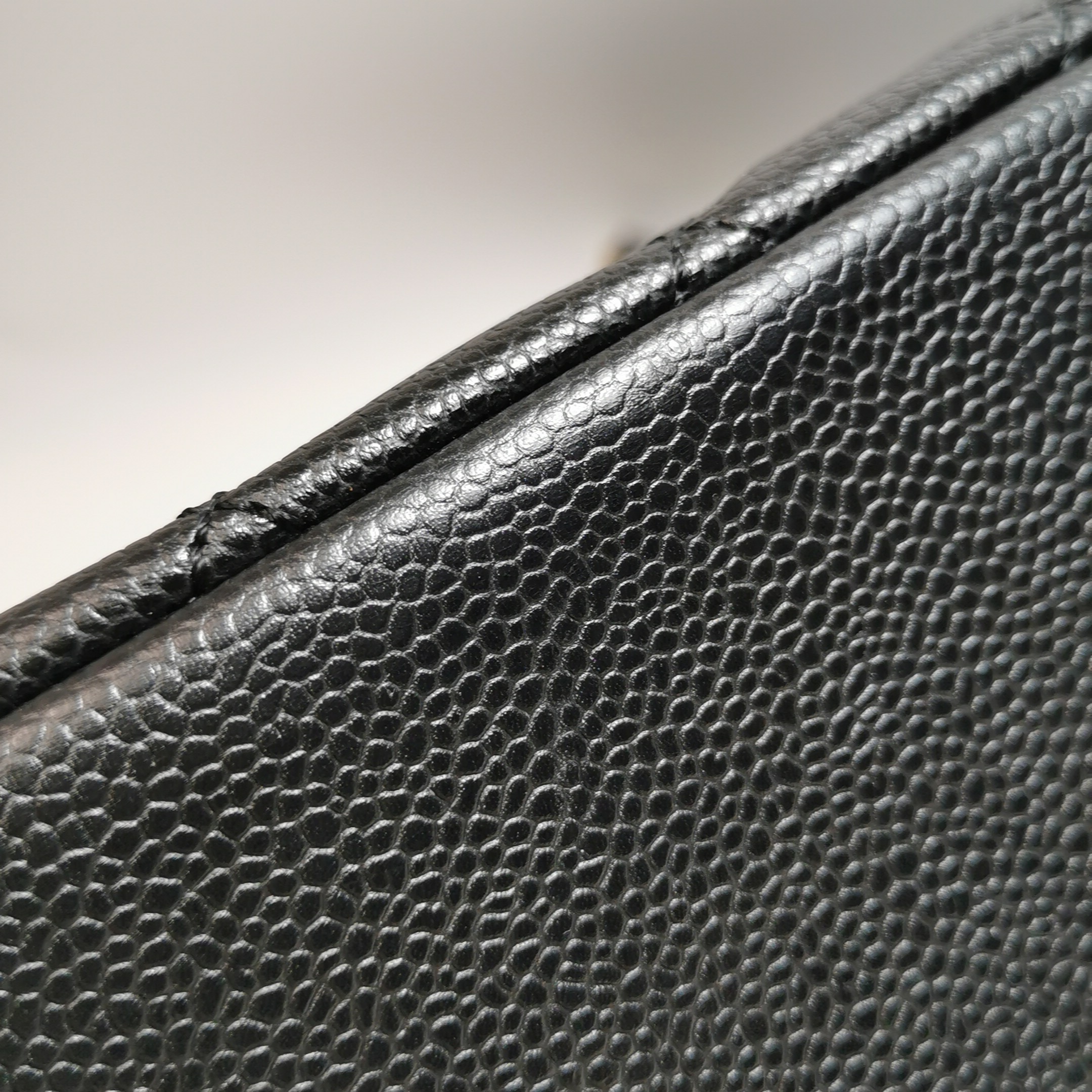 Chanel Grand Shopping Tote Quilted Caviar — photo 16 of 19