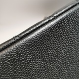 Chanel Grand Shopping Tote Quilted Caviar — thumbnail 16