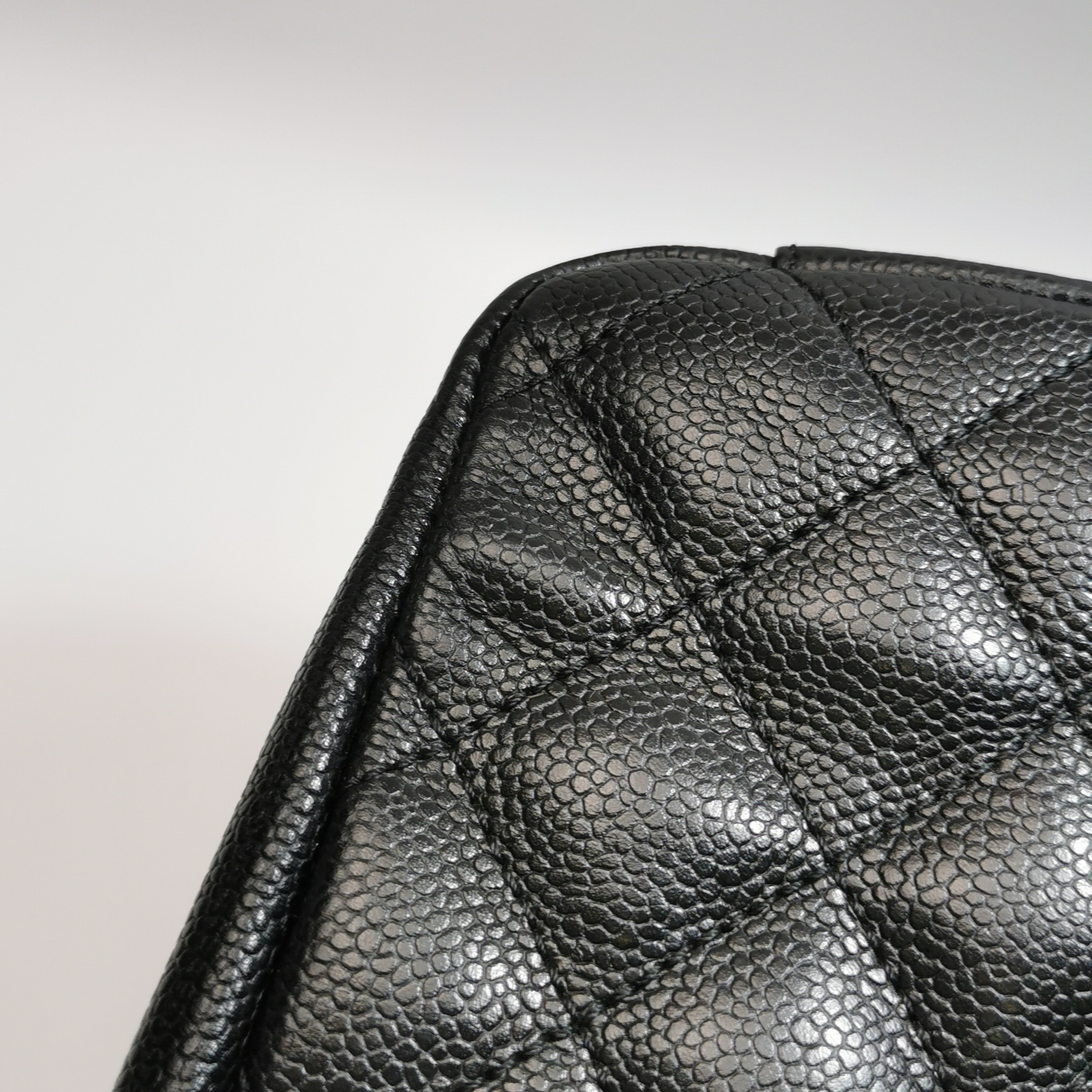 Chanel Grand Shopping Tote Quilted Caviar — photo 17 of 19