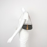 Celine Tabou Clutch with Strap Triomphe Coated Canvas — thumbnail 2