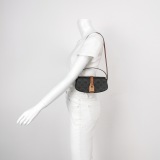 Celine Tabou Clutch with Strap Triomphe Coated Canvas — thumbnail 2