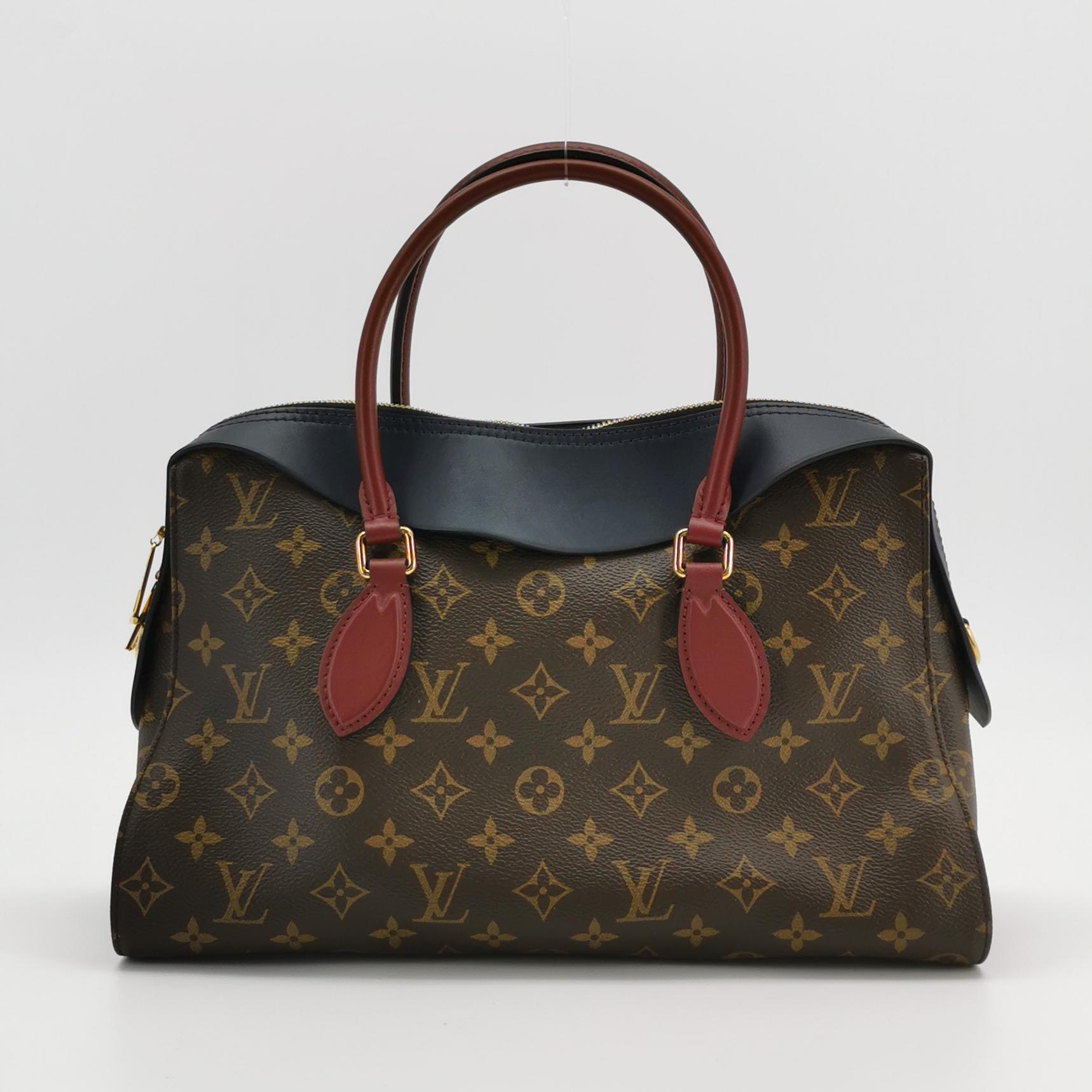 Louis Vuitton(LV) Tuileries Handbag Monogram Canvas with Leather — photo 5 of 25