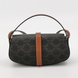 Celine Tabou Clutch with Strap Triomphe Coated Canvas — thumbnail 3
