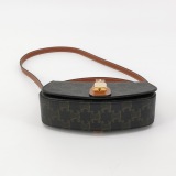 Celine Tabou Clutch with Strap Triomphe Coated Canvas — thumbnail 6