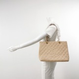 Chanel Grand Shopping Tote Quilted Caviar — thumbnail 2