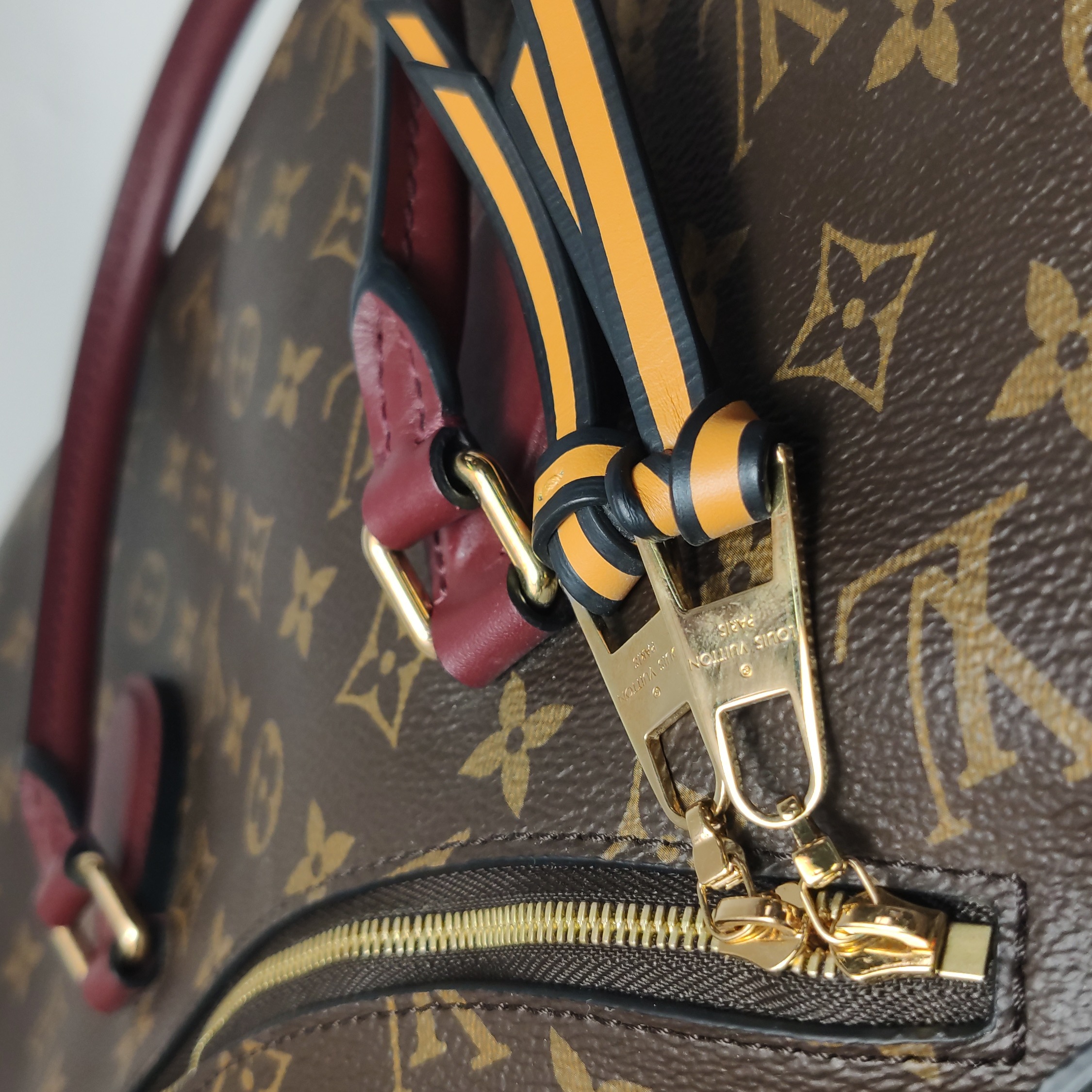 Louis Vuitton(LV) Tuileries Handbag Monogram Canvas with Leather — photo 20 of 25