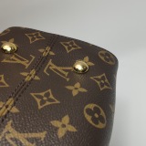 Louis Vuitton(LV) Tuileries Handbag Monogram Canvas with Leather — thumbnail 24