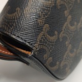 Celine Tabou Clutch with Strap Triomphe Coated Canvas — thumbnail 11