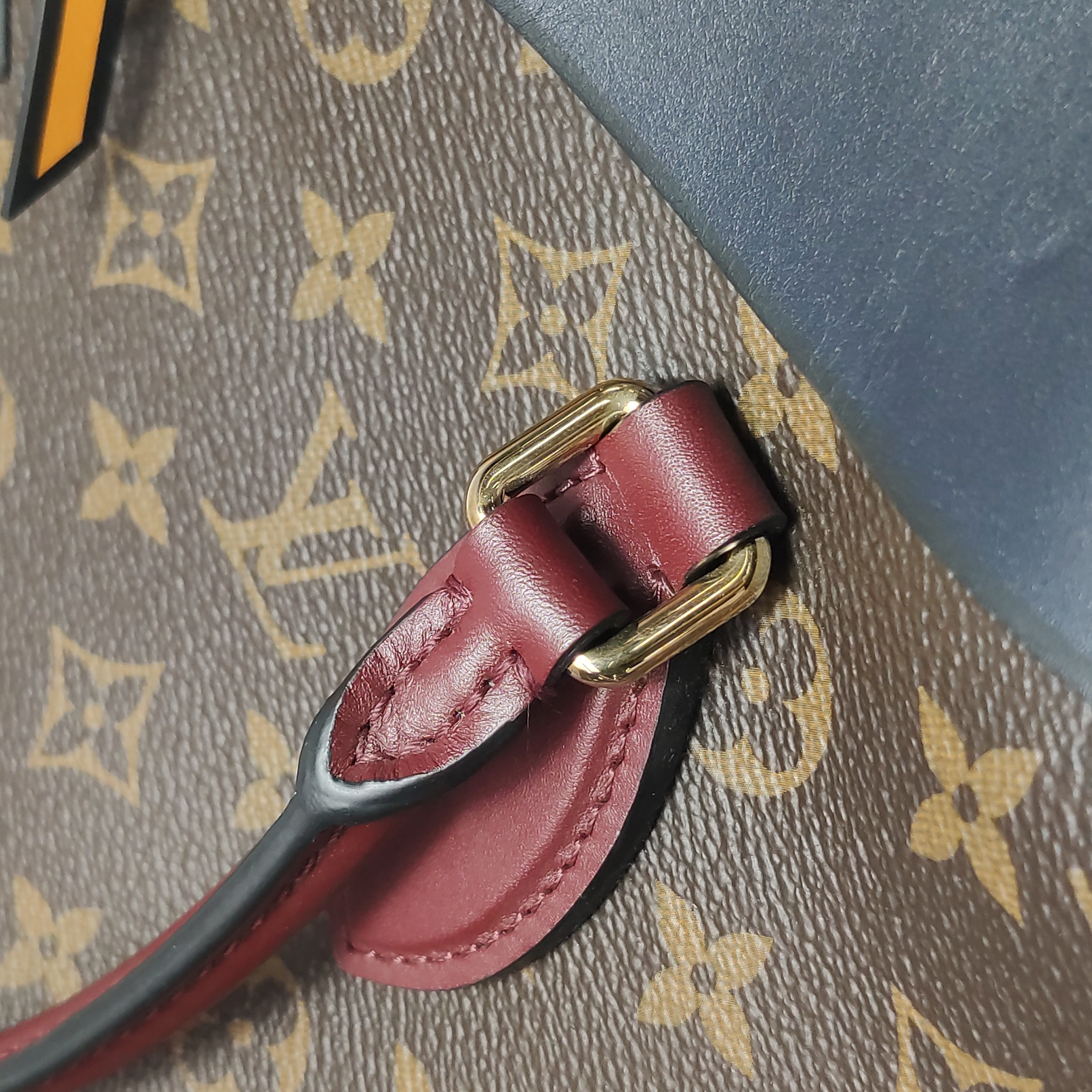 Louis Vuitton(LV) Tuileries Handbag Monogram Canvas with Leather — photo 25 of 25