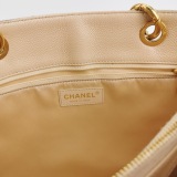 Chanel Grand Shopping Tote Quilted Caviar — thumbnail 8