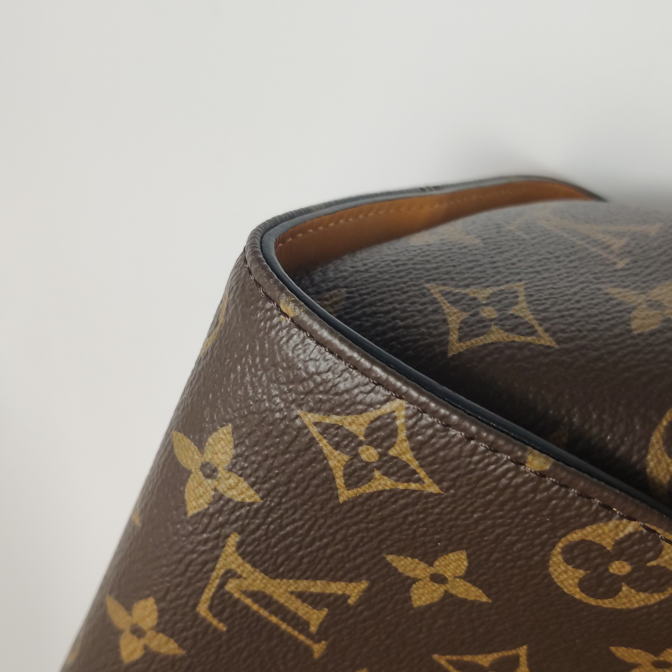 Louis Vuitton(LV) Tuileries Handbag Monogram Canvas with Leather — photo 11 of 25