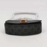 Celine Tabou Clutch with Strap Triomphe Coated Canvas — thumbnail 6