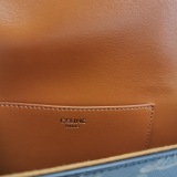 Celine Tabou Clutch with Strap Triomphe Coated Canvas — thumbnail 8