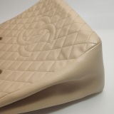 Chanel Grand Shopping Tote Quilted Caviar — thumbnail 17