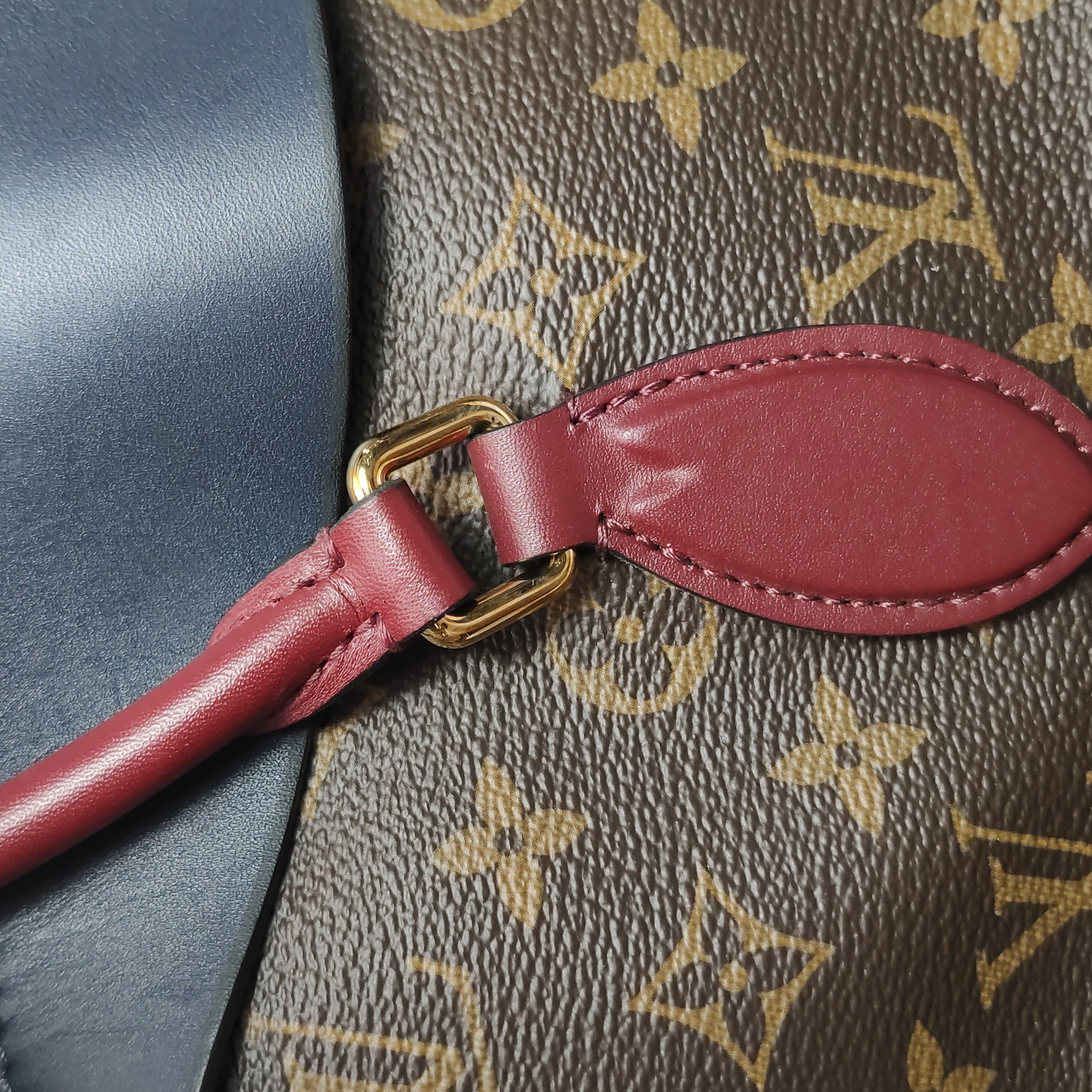 Louis Vuitton(LV) Tuileries Handbag Monogram Canvas with Leather — photo 17 of 25