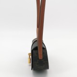 Celine Tabou Clutch with Strap Triomphe Coated Canvas — thumbnail 4