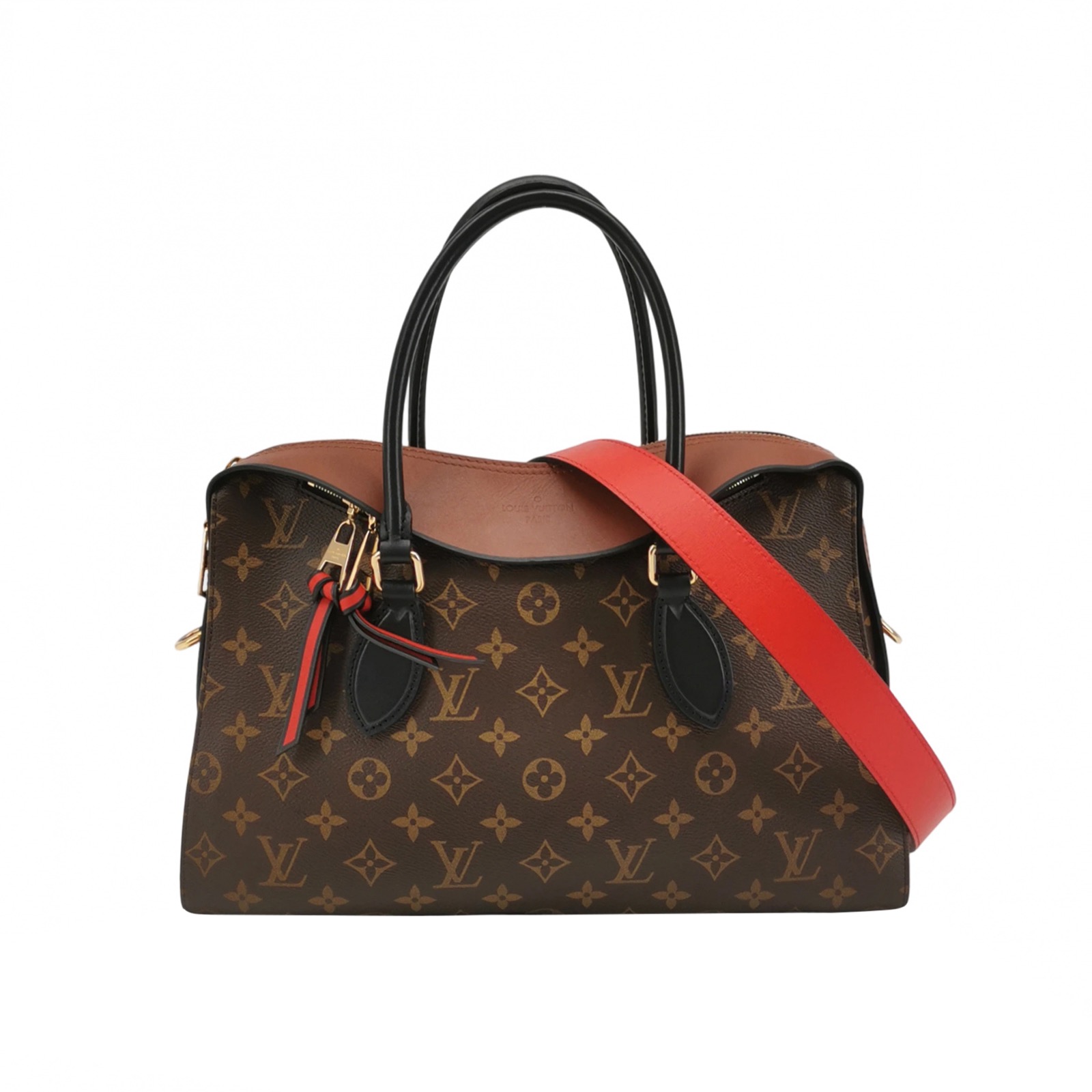 Louis Vuitton(LV) Tuileries Handbag Monogram Canvas with Leather — photo 1 of 25