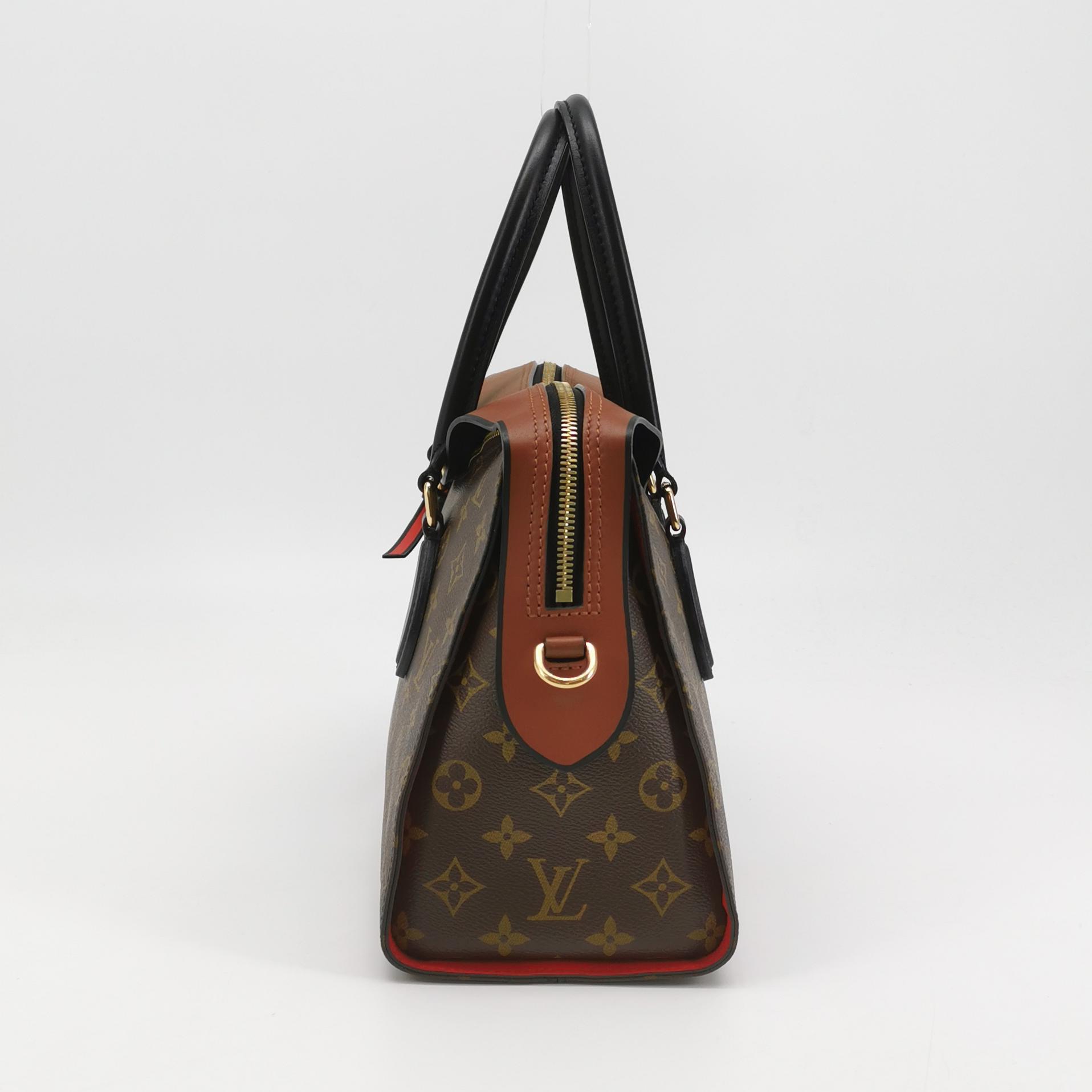 Louis Vuitton(LV) Tuileries Handbag Monogram Canvas with Leather — photo 4 of 25