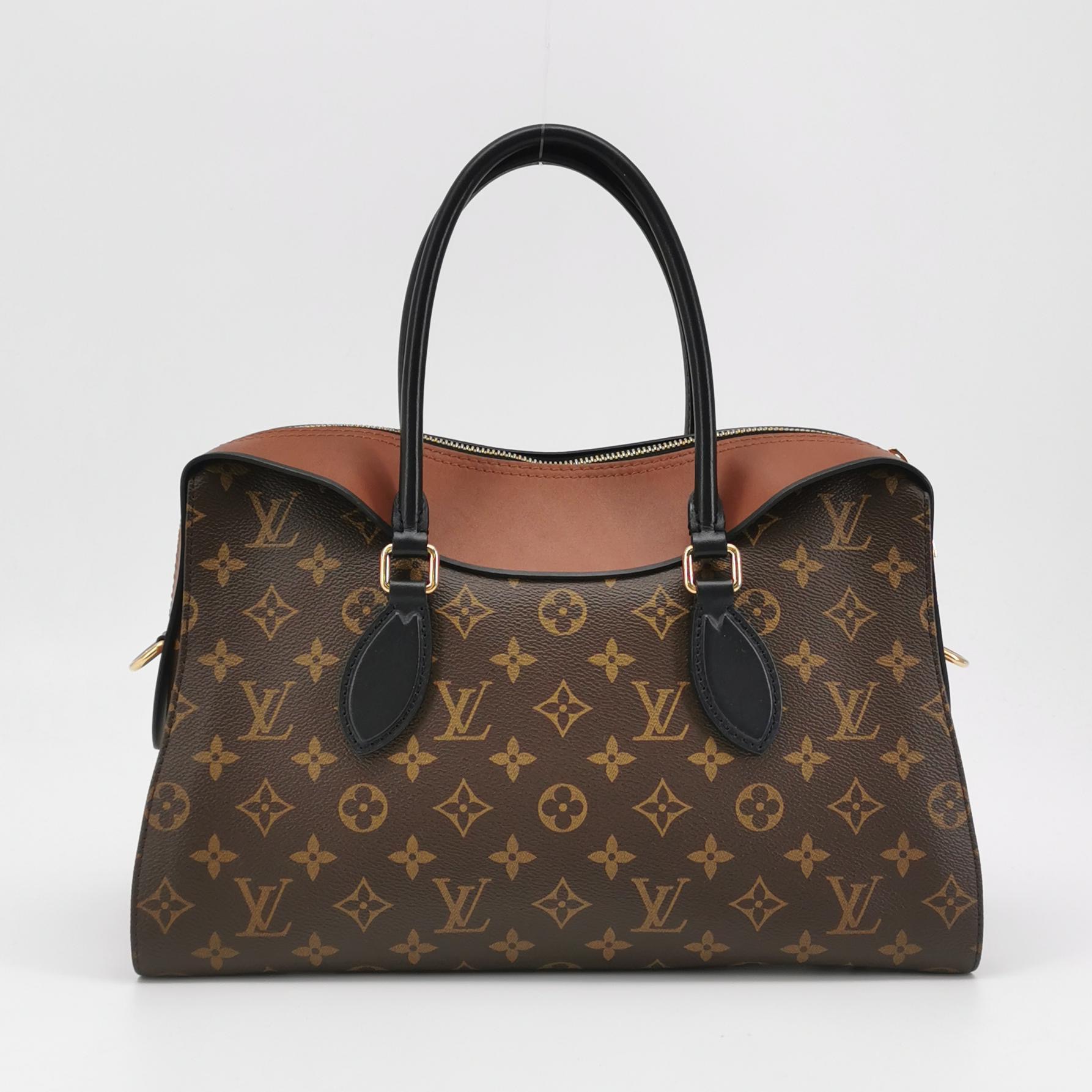 Louis Vuitton(LV) Tuileries Handbag Monogram Canvas with Leather — photo 5 of 25