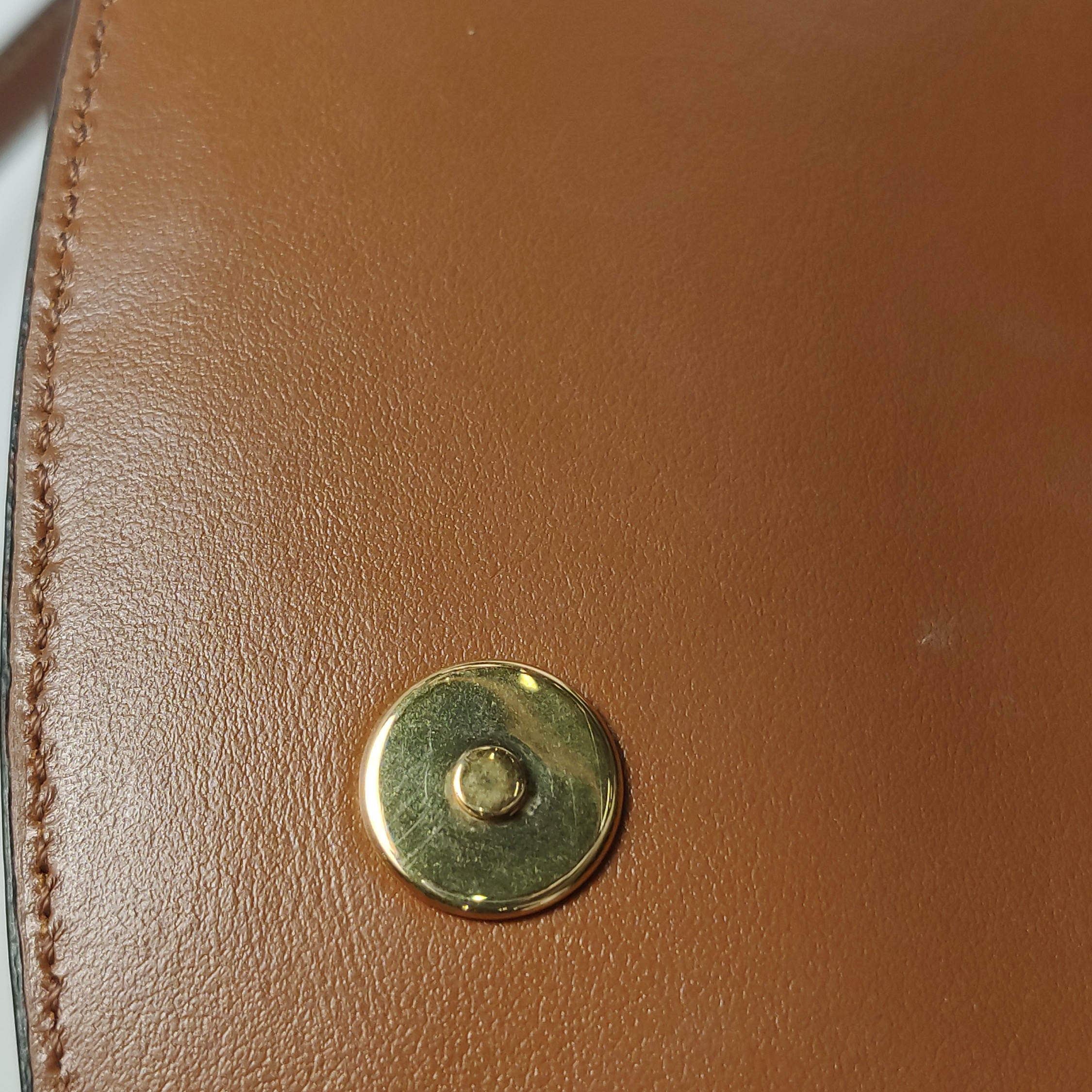 Celine Tabou Clutch with Strap Triomphe Coated Canvas — photo 9 of 14