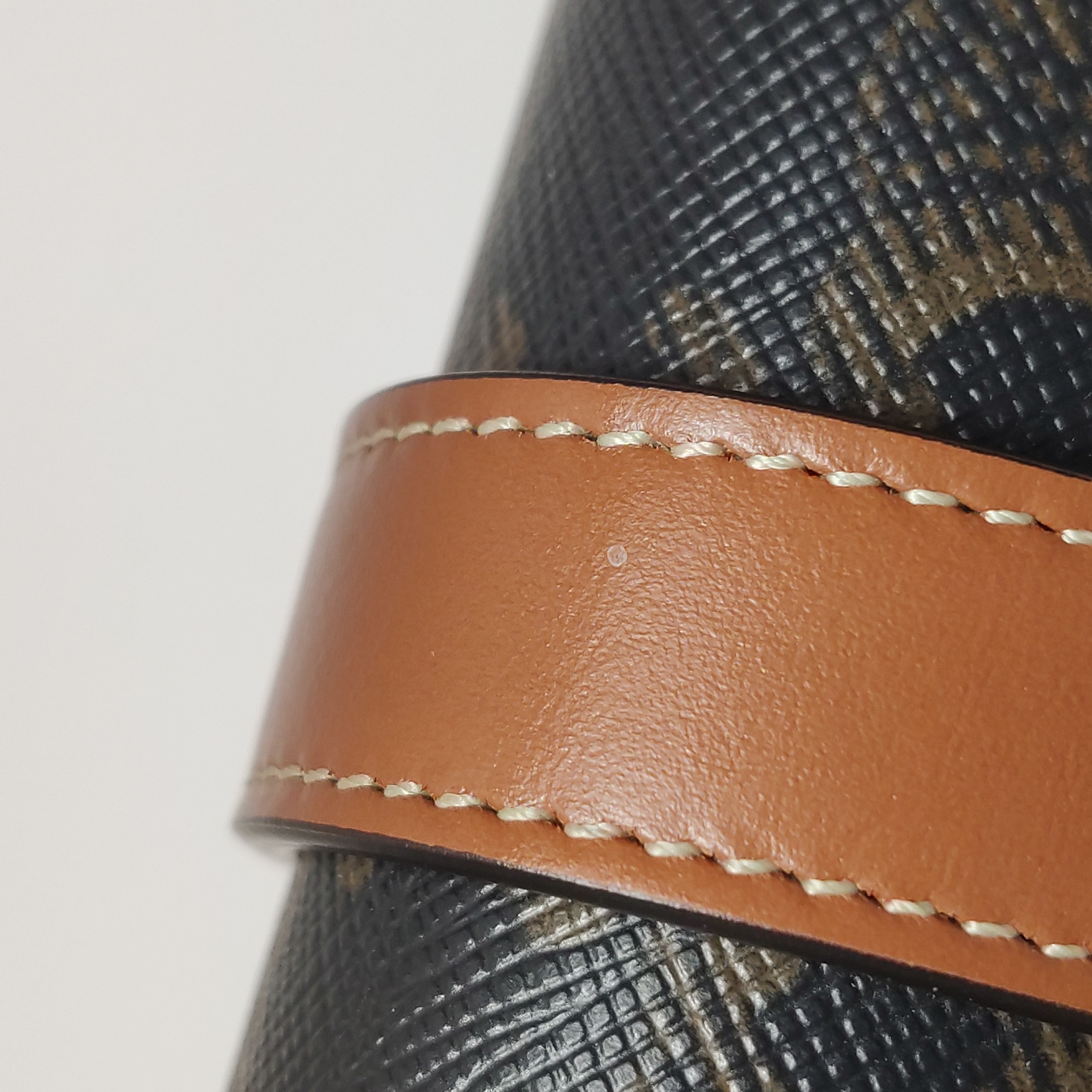 Celine Tabou Clutch with Strap Triomphe Coated Canvas — photo 13 of 14