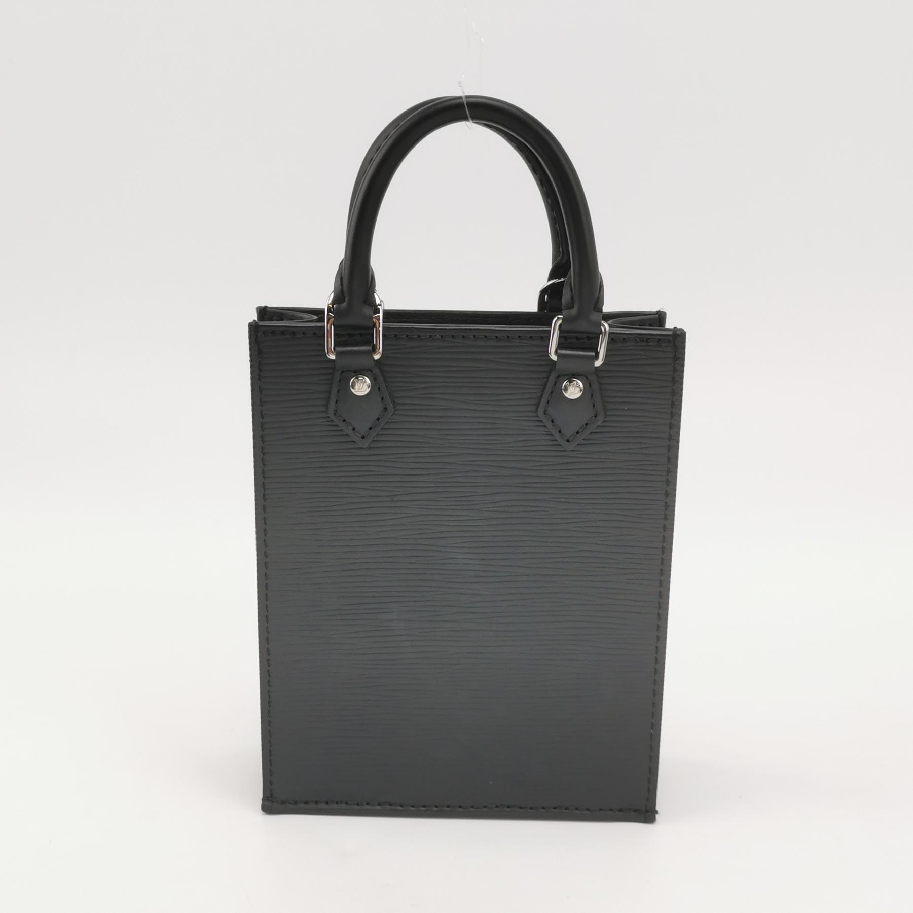Louis Vuitton(LV) Petit Sac Plat Bag Epi Leather with Logo Jacquard Strap — photo 4 of 11