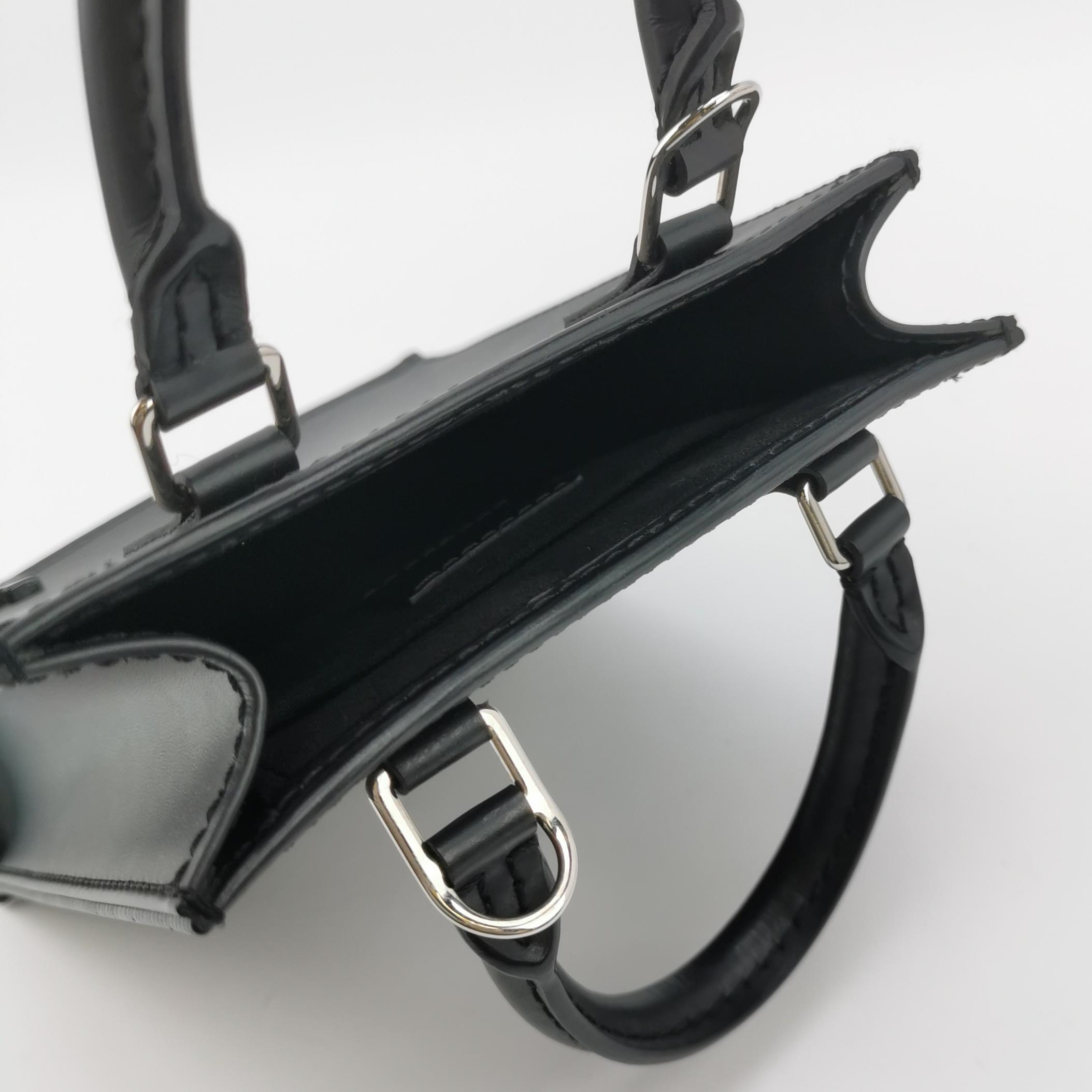 Louis Vuitton(LV) Petit Sac Plat Bag Epi Leather with Logo Jacquard Strap — photo 6 of 11