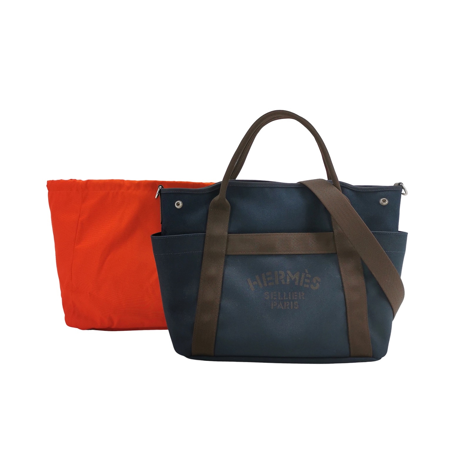 Hermes Sac De Pansage Groom Handbag Canvas — photo 1 of 22