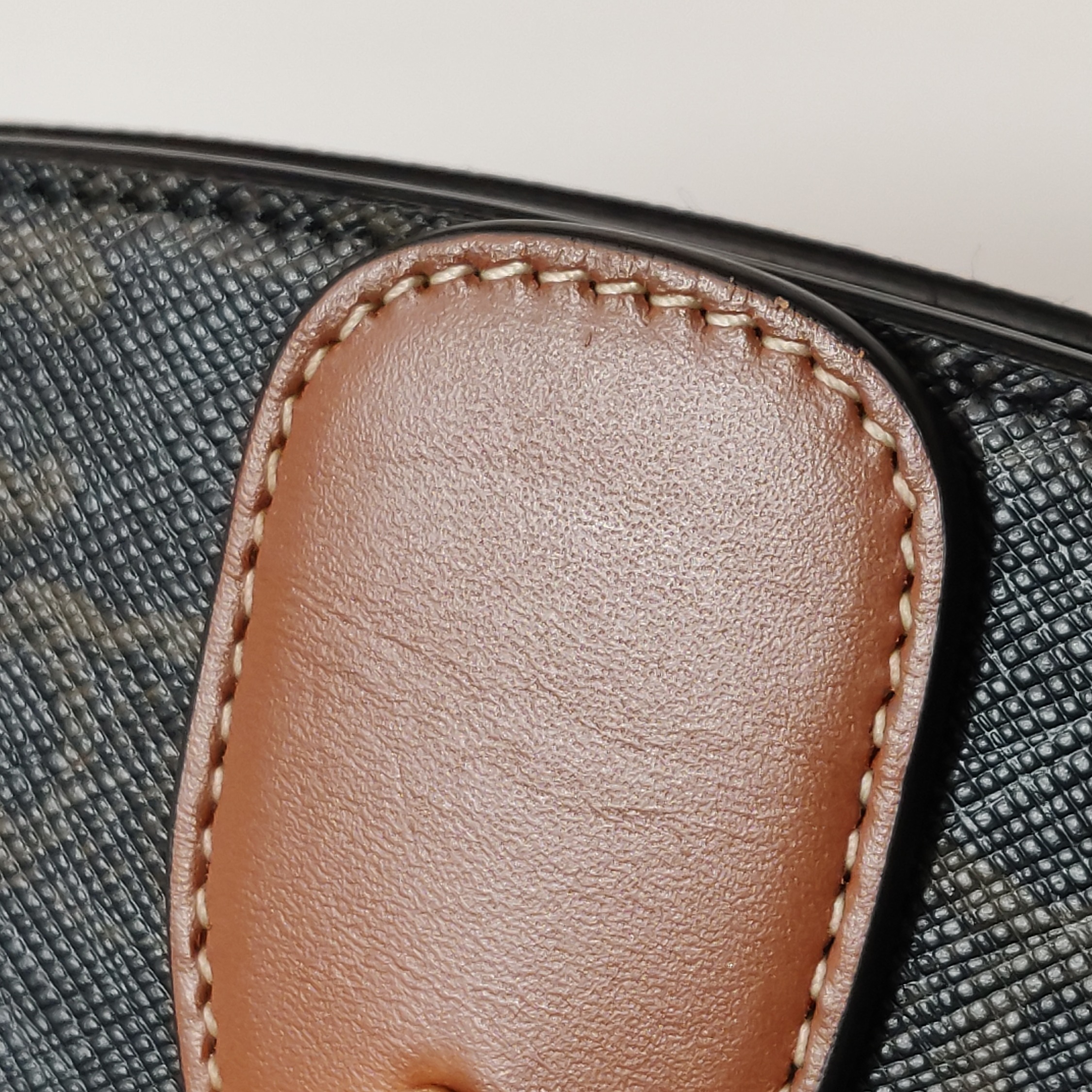 Celine Tabou Clutch with Strap Triomphe Coated Canvas — photo 9 of 13