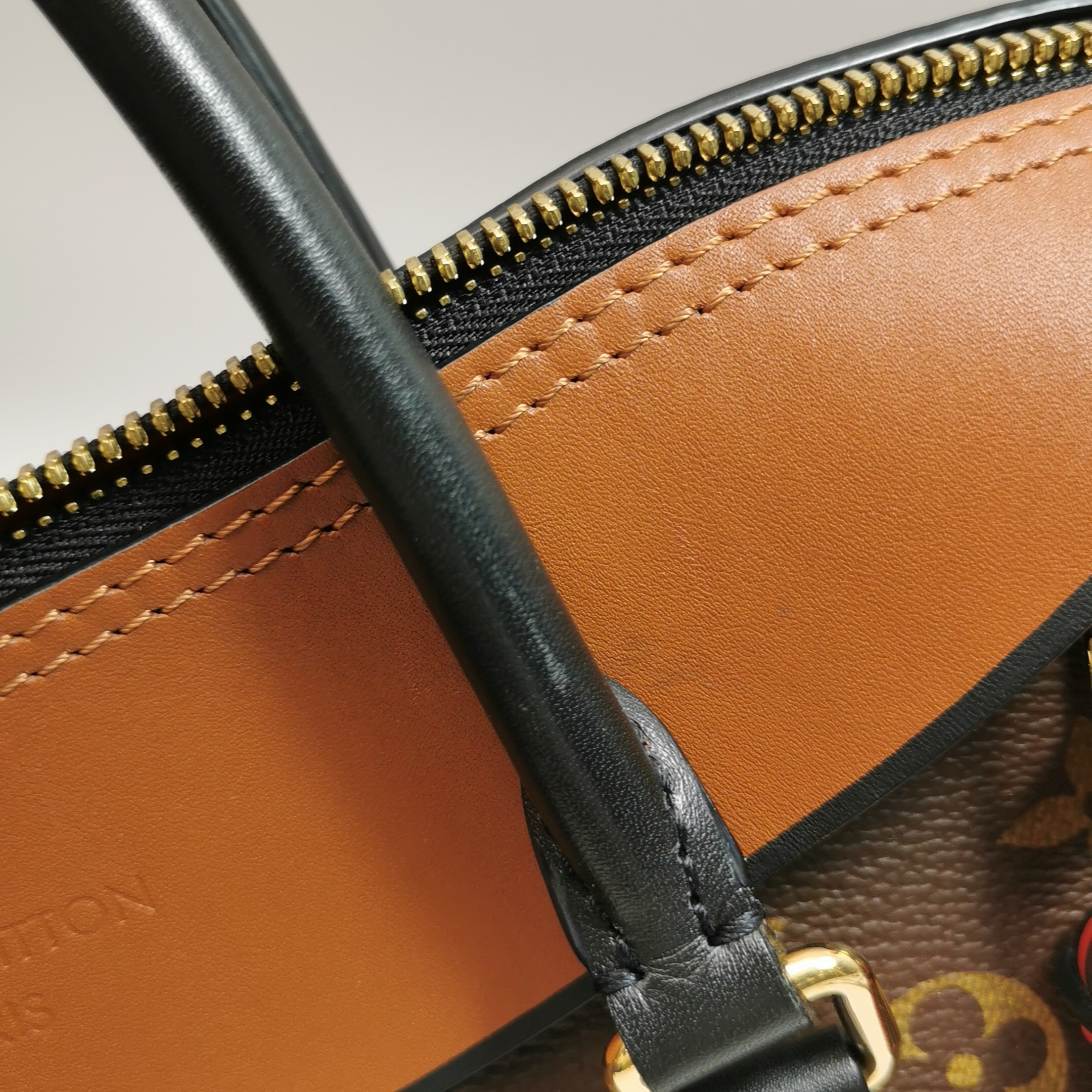 Louis Vuitton(LV) Tuileries Handbag Monogram Canvas with Leather — photo 22 of 25