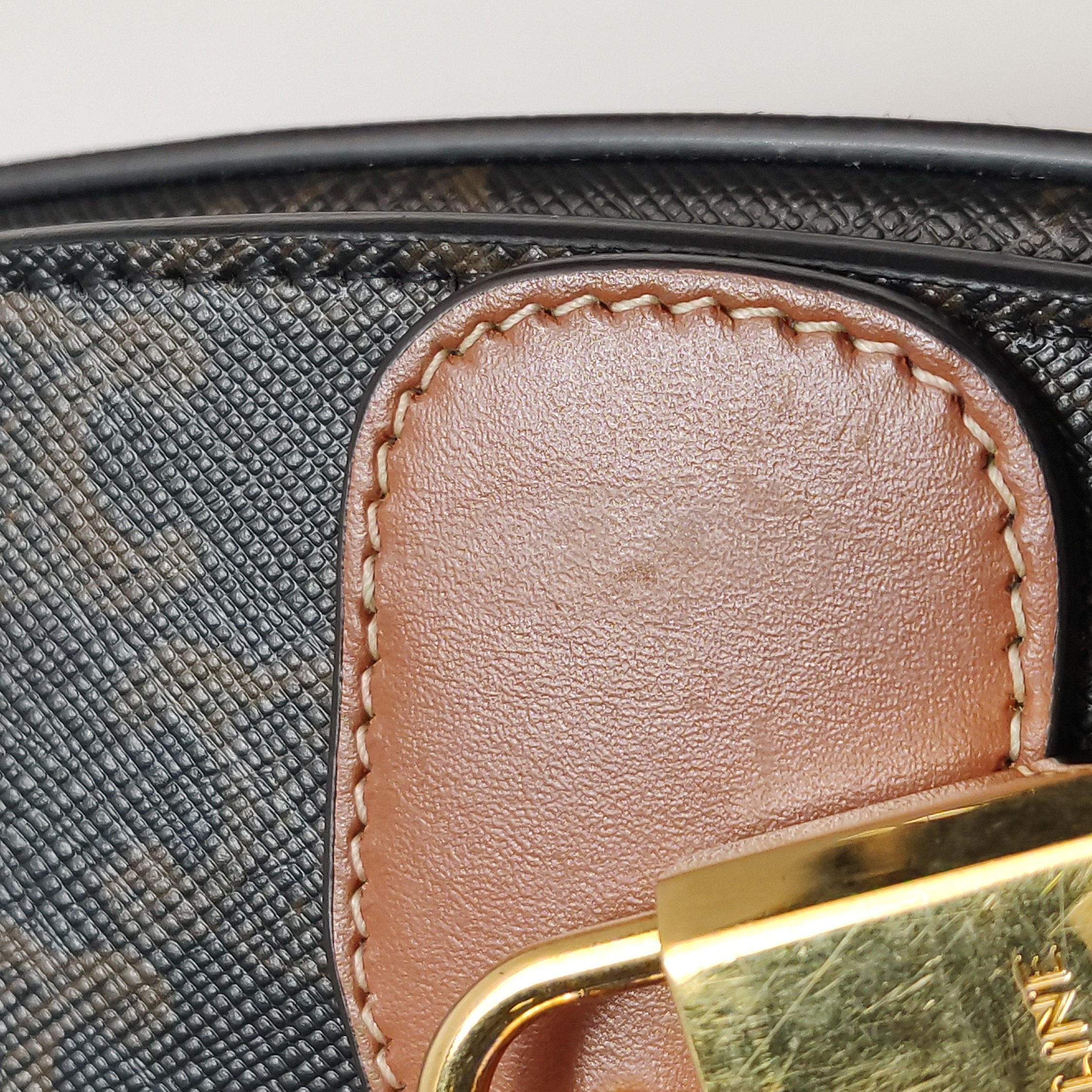 Celine Tabou Clutch with Strap Triomphe Coated Canvas — photo 10 of 14