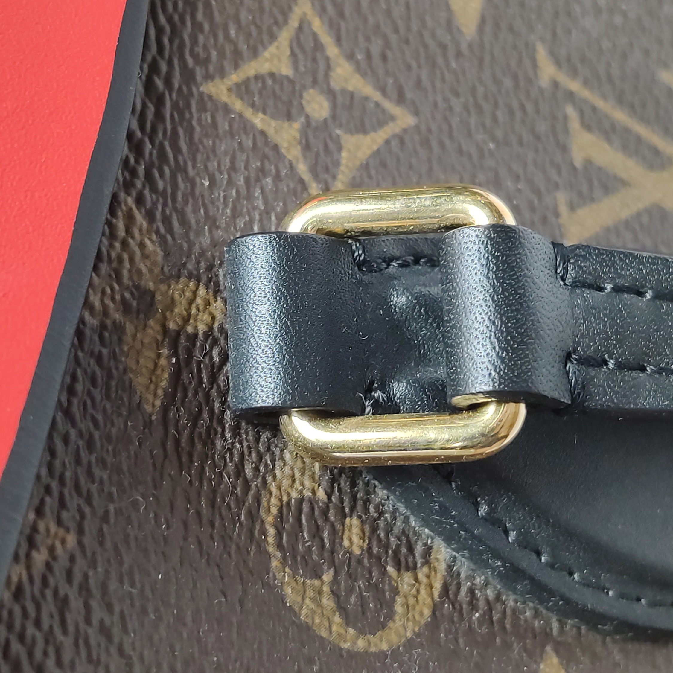 Louis Vuitton(LV) Tuileries Handbag Monogram Canvas with Leather — photo 12 of 19